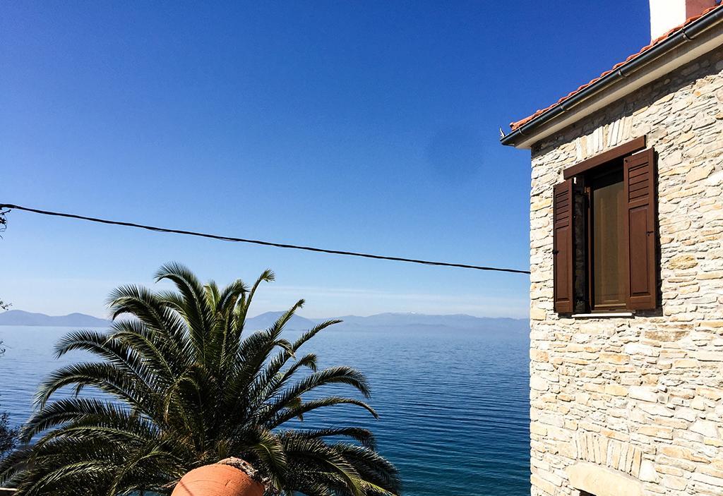 Stone Villa Pelion Afissos Eksteriør billede