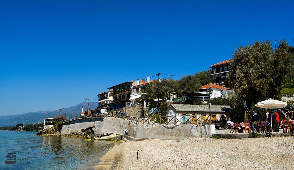 Stone Villa Pelion Afissos Eksteriør billede
