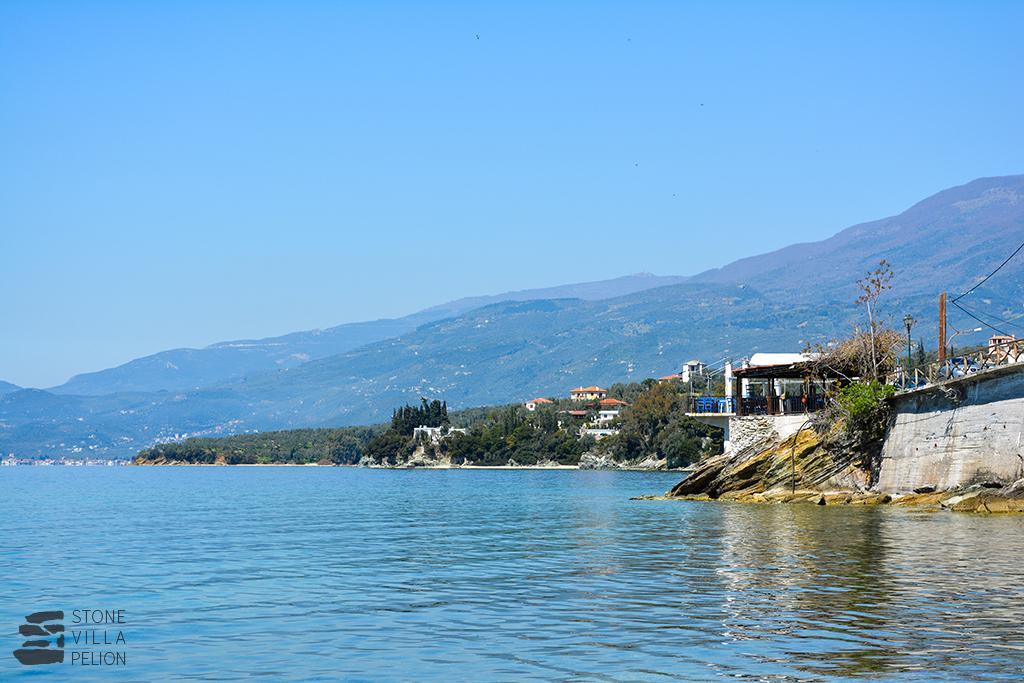 Stone Villa Pelion Afissos Eksteriør billede