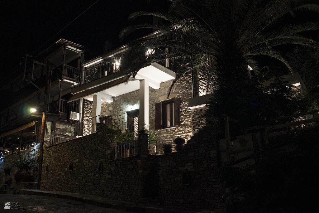Stone Villa Pelion Afissos Eksteriør billede