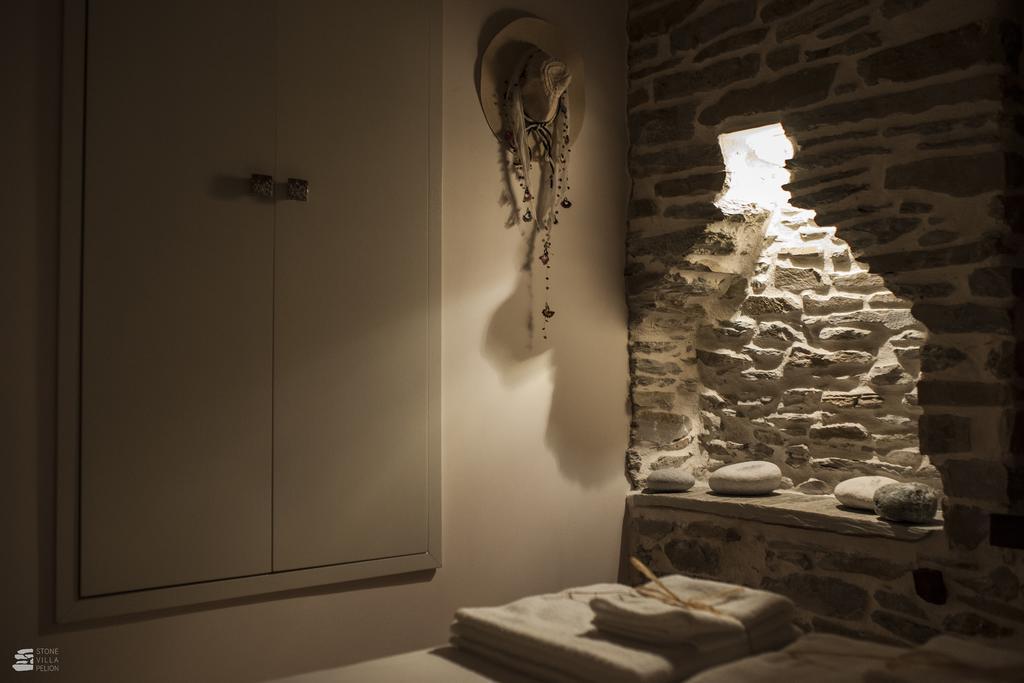 Stone Villa Pelion Afissos Eksteriør billede