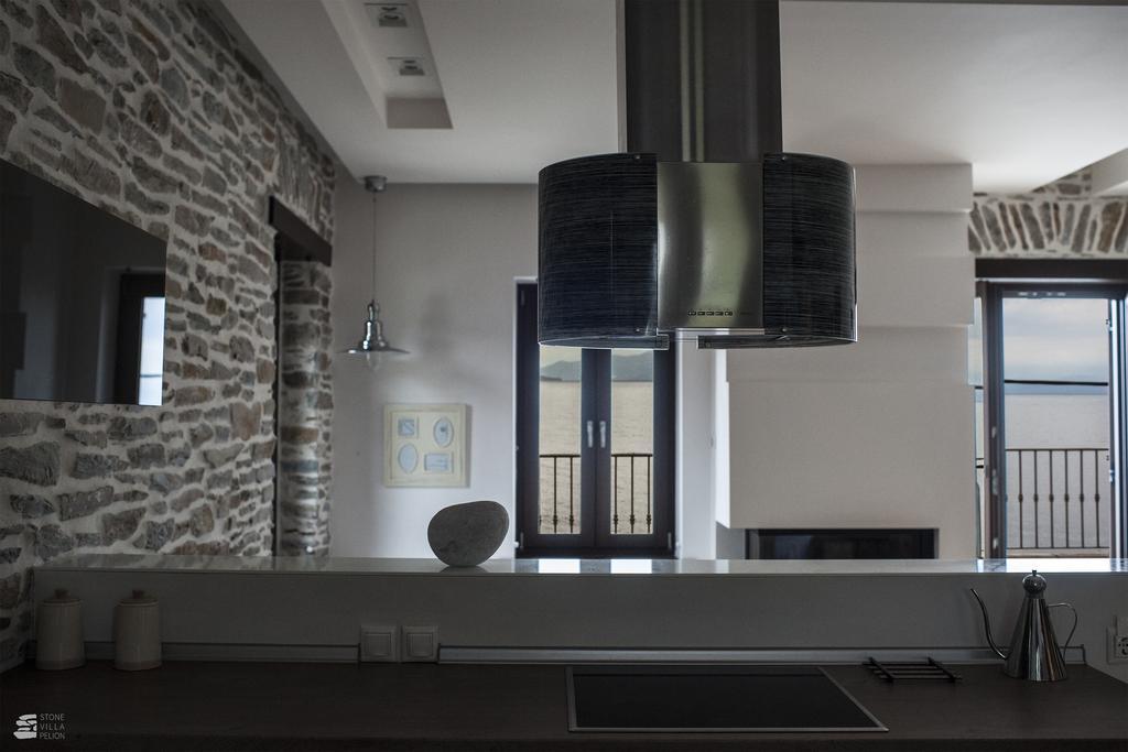 Stone Villa Pelion Afissos Eksteriør billede