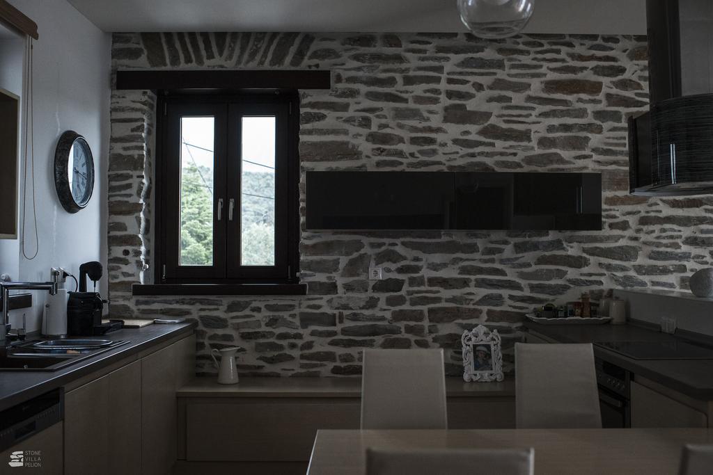 Stone Villa Pelion Afissos Eksteriør billede