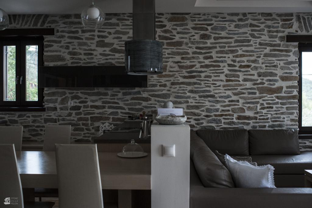 Stone Villa Pelion Afissos Eksteriør billede