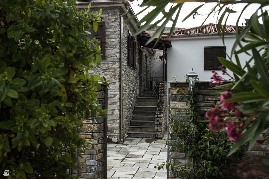 Stone Villa Pelion Afissos Eksteriør billede